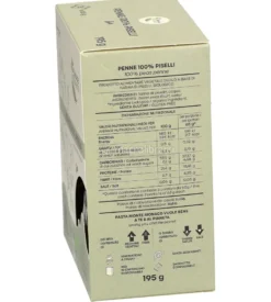 Penne 100% di Farina di Piselli Bio