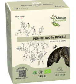 Penne 100% di Farina di Piselli Bio