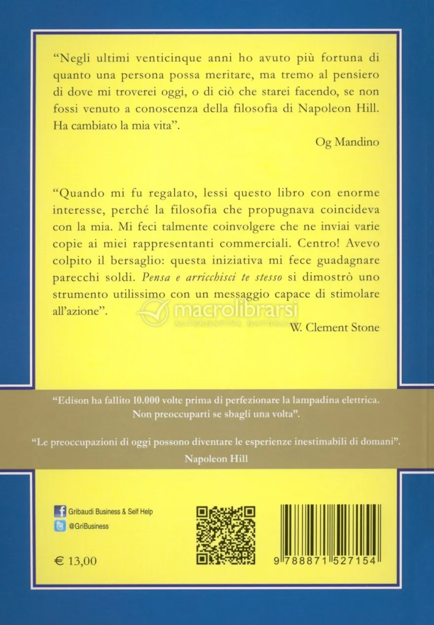 Pensa e Arricchisci Te Stesso