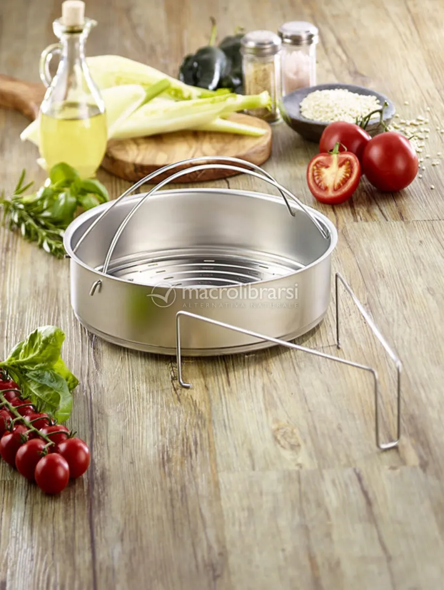 Pentola a Pressione con Cestello - Vitaquick® Premium - 22 cm - 3.5 l
