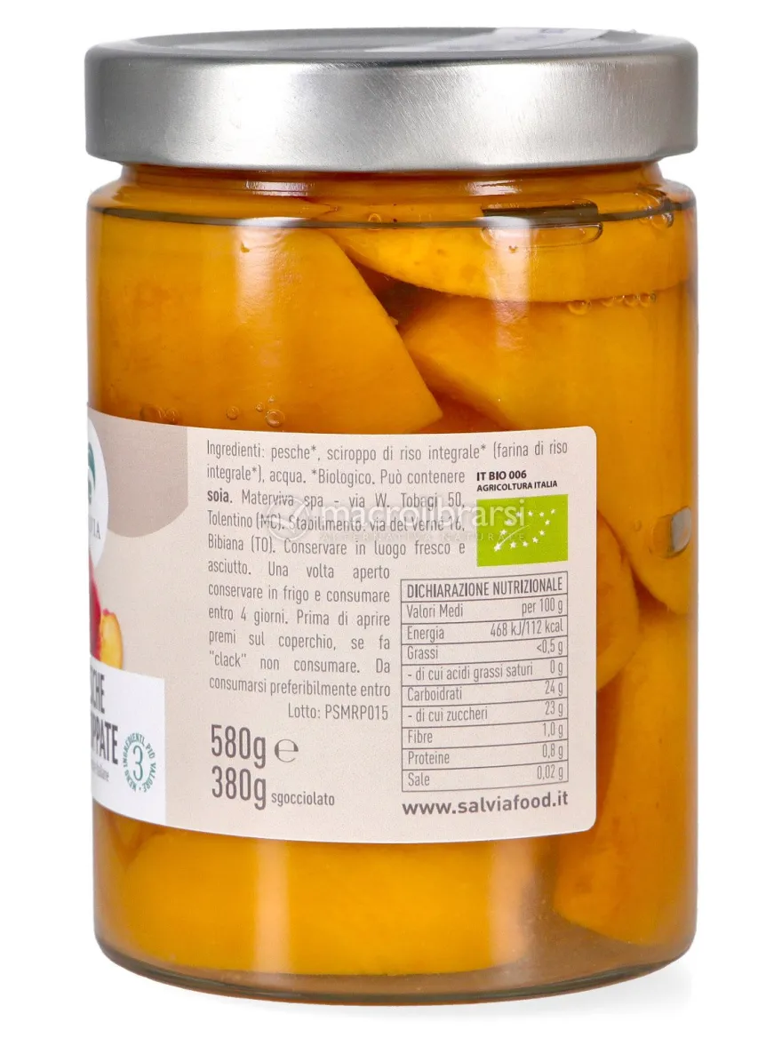 Pesche Sciroppate