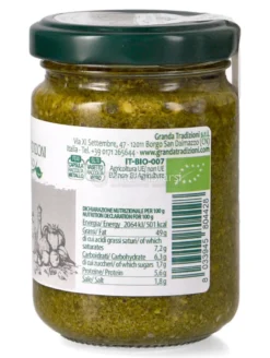 Pesto alla Genovese senza aglio e formaggio - 130 g