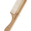Pettine a Denti Fitti con Manico in Legno