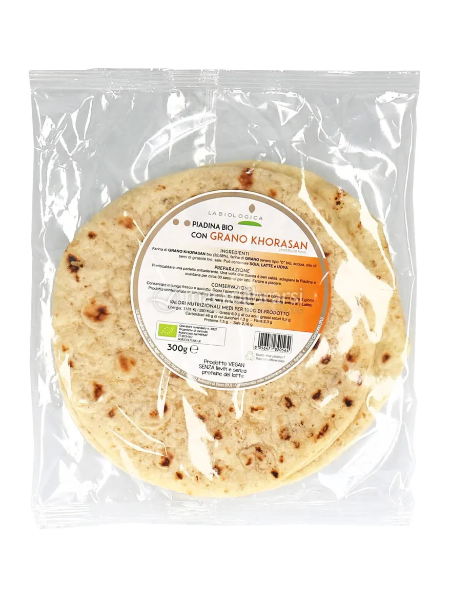 Piadina Bio con Grano Khorasan