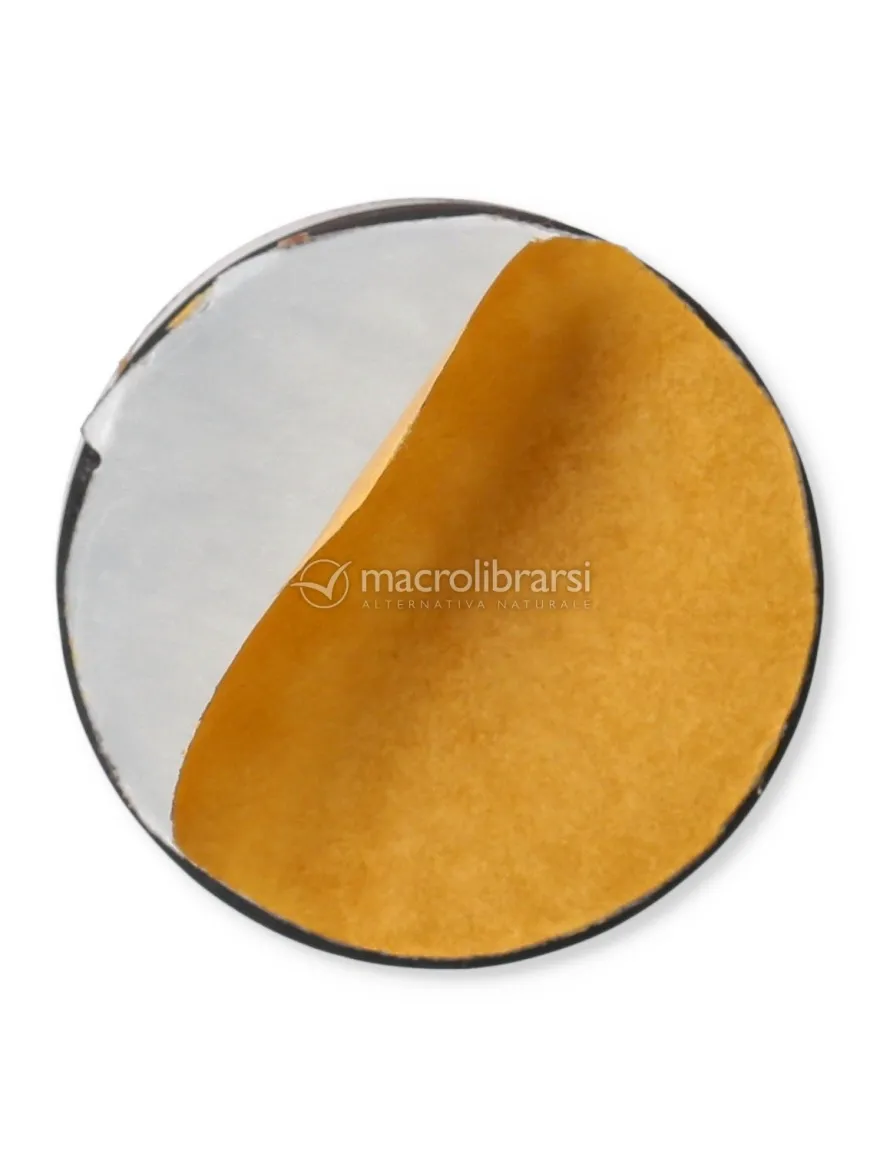 Piastra Biadesiva in Shungite Levigata per Cellulare e PC - Tonda 1,9 cm