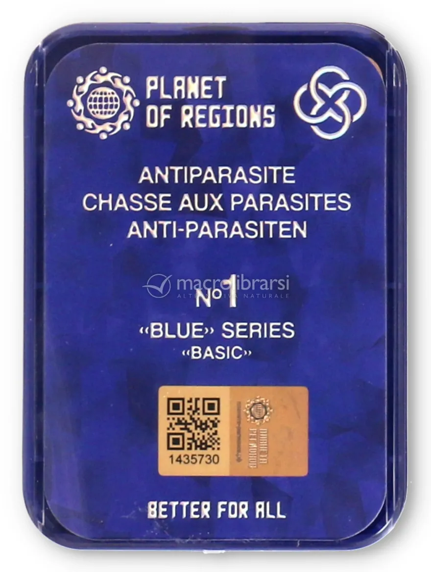 Piastra di Kolzov - N. 1 - Antiparassitaria - Serie Blu