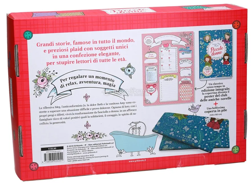 Piccole Donne con Coperta in Pile