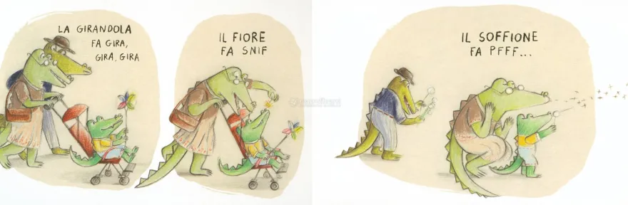 Piccolo Coccodrillo Va al Parco