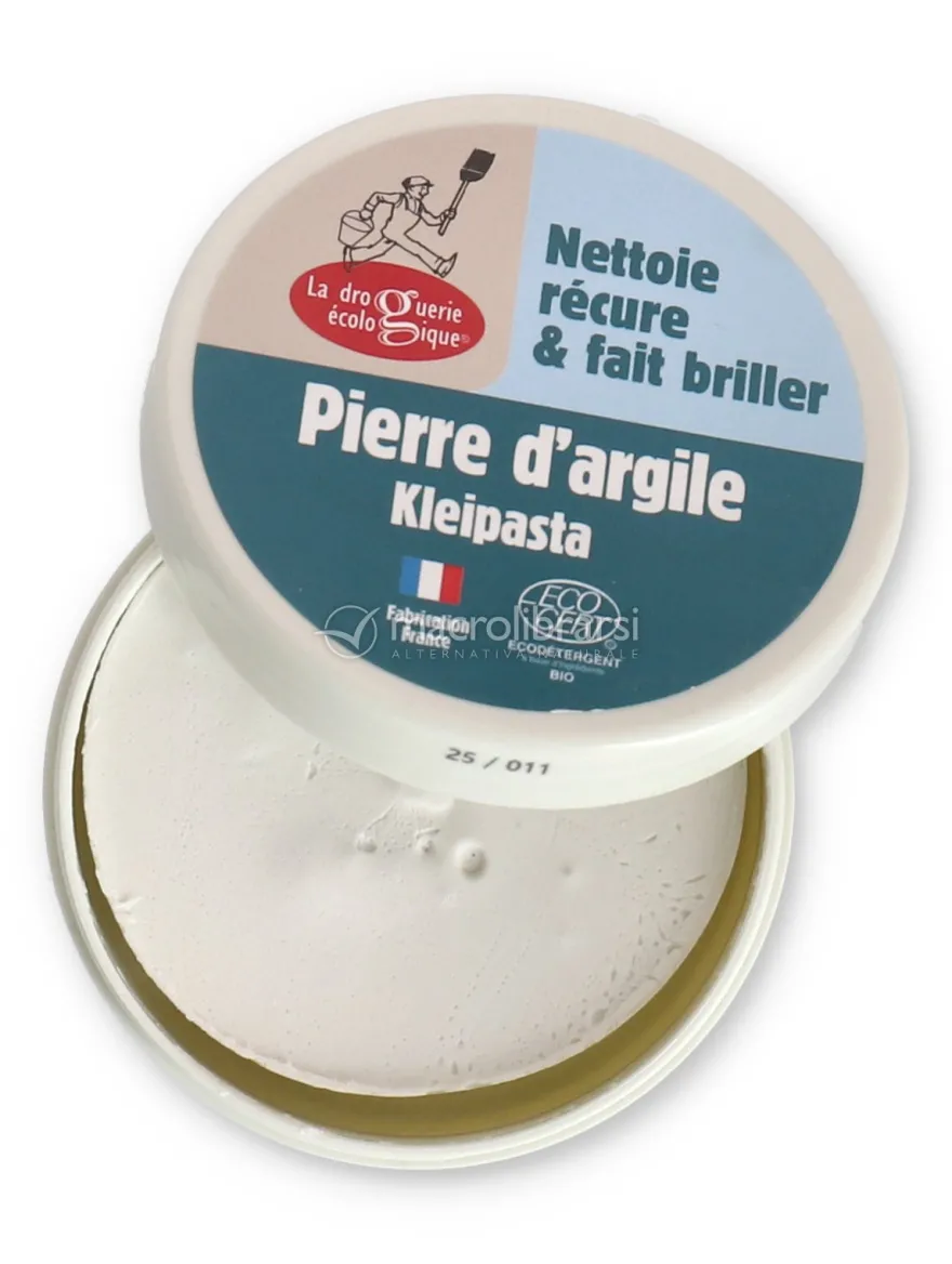 Pierre d'Argile - Crema d'Argilla Lucidante per Acciaio e Superfici Dure