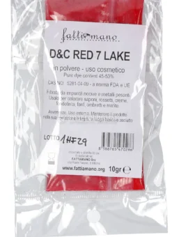 Pigmento Rosso Ciliegia in Polvere - D&c Red 7 Lake