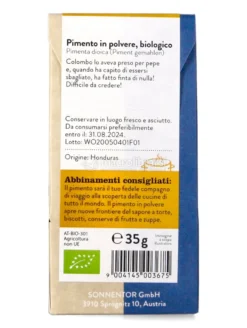 Pimento in Polvere