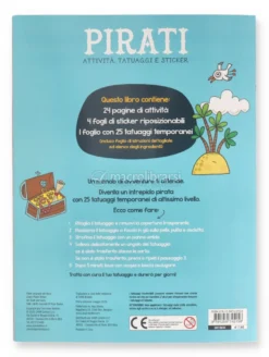 Pirati - Attività, Tatuaggi e Sticker