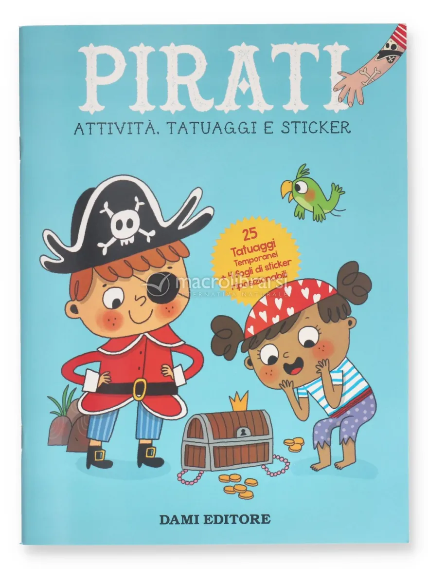 Pirati - Attività, Tatuaggi e Sticker