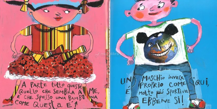 Piselli e Farfalline... Son più Belli i Maschi o le Bambine?