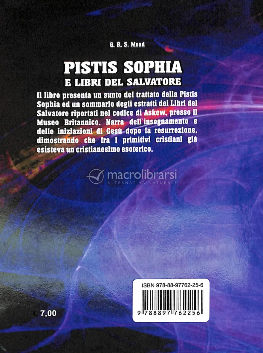 Pistis Sophia e Libri del Salvatore
