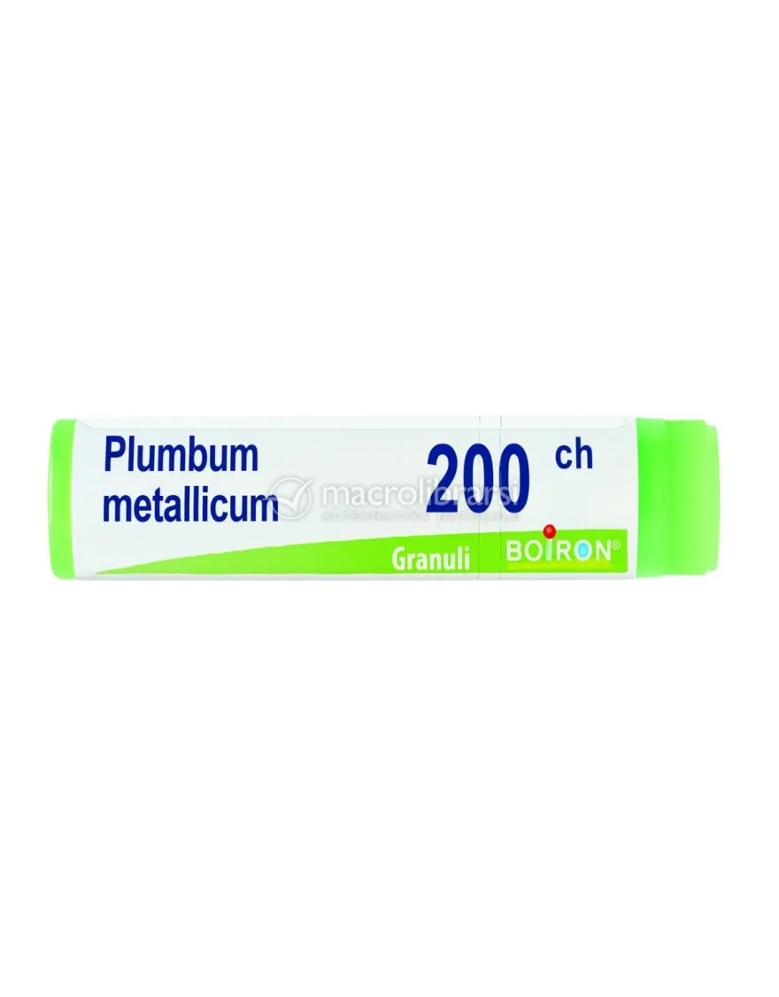 Plumbum Metallicum 200CH Globuli Monodose Boiron