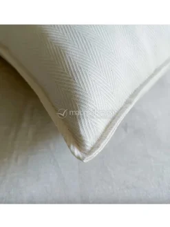Plutone - Cuscino in Cotone e Canapa con Imbottitura in Lino Bio