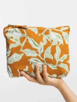 Pochette in Cotone Bio - Leafy Forest