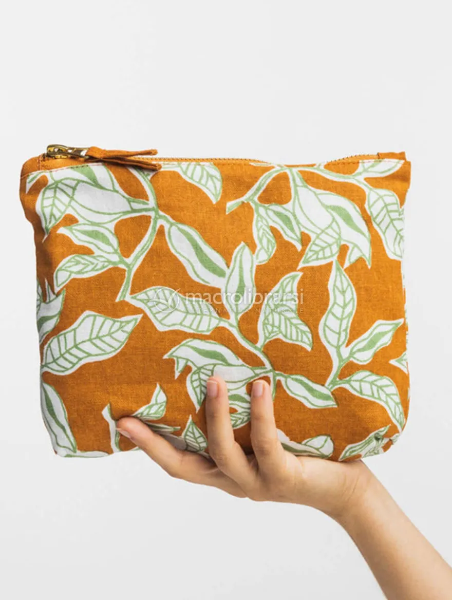Pochette in Cotone Bio - Leafy Forest
