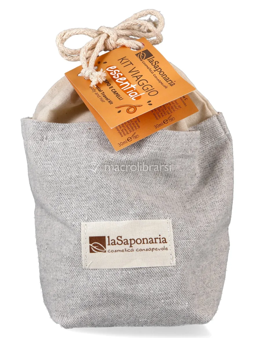 Pochette Kit Viaggio Essential Corpo e Capelli