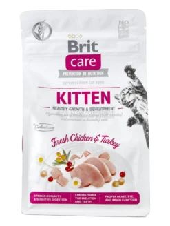Pollo Fresco e Tacchino Grain Free per Gattini - 400g