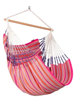 Poltrona Sospesa Habana Flamingo in Cotone Biologico - Comfort