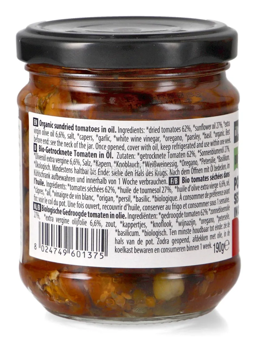 Pomodori Secchi in Olio