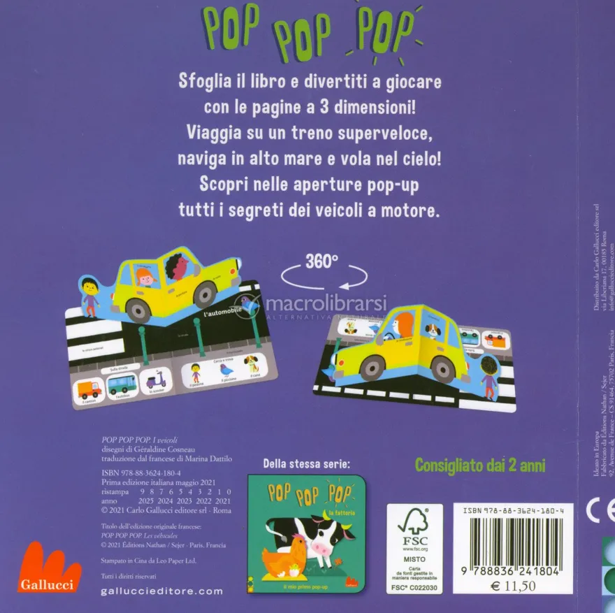 Pop Pop Pop - I Veicoli