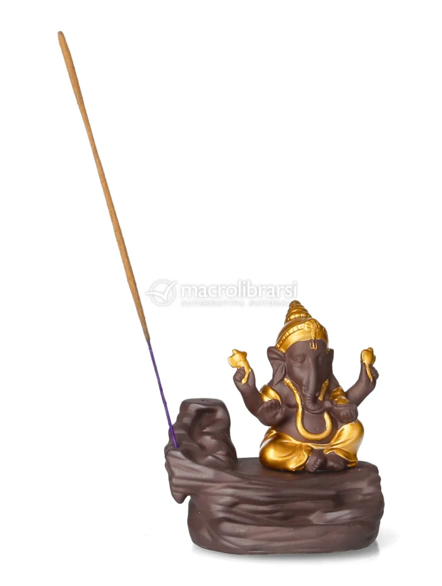 Portaincenso a Cascata Backflow Ganesh