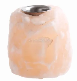 Portalumino di Sale Himalayano - Combi Brucia Essenze