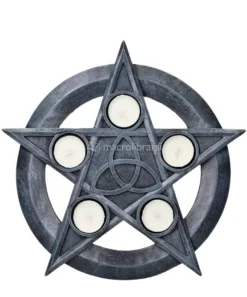 Portalumino Pentacolo e Triquetra