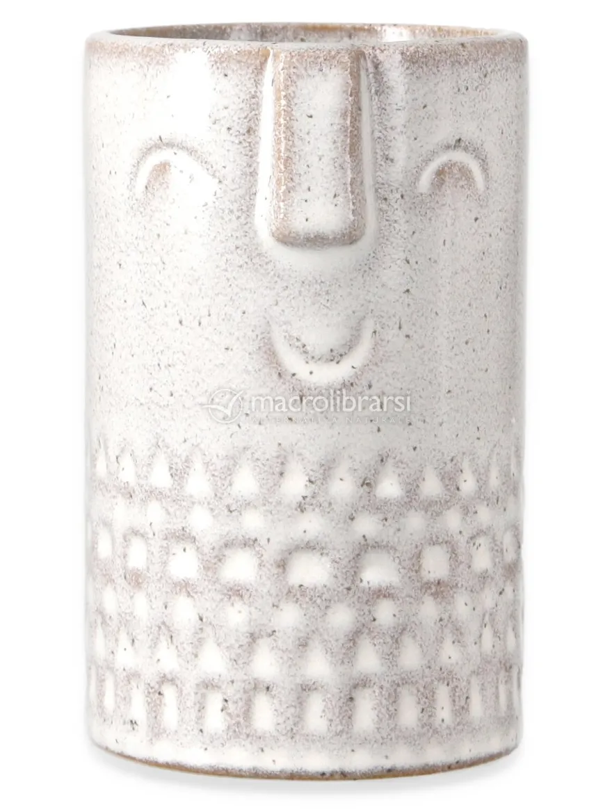 Portaspazzolino in Ceramica - Mr. Lino