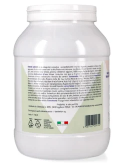 Power Greens - Polvere Raw Vegan 80% - Cioccolato - 1 kg