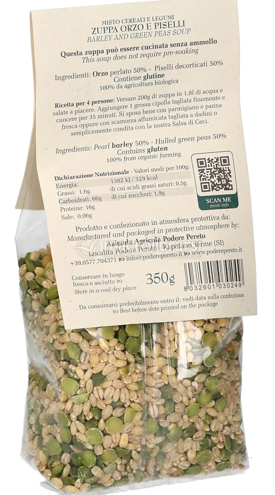 Preparato per Zuppa Orzo e Piselli