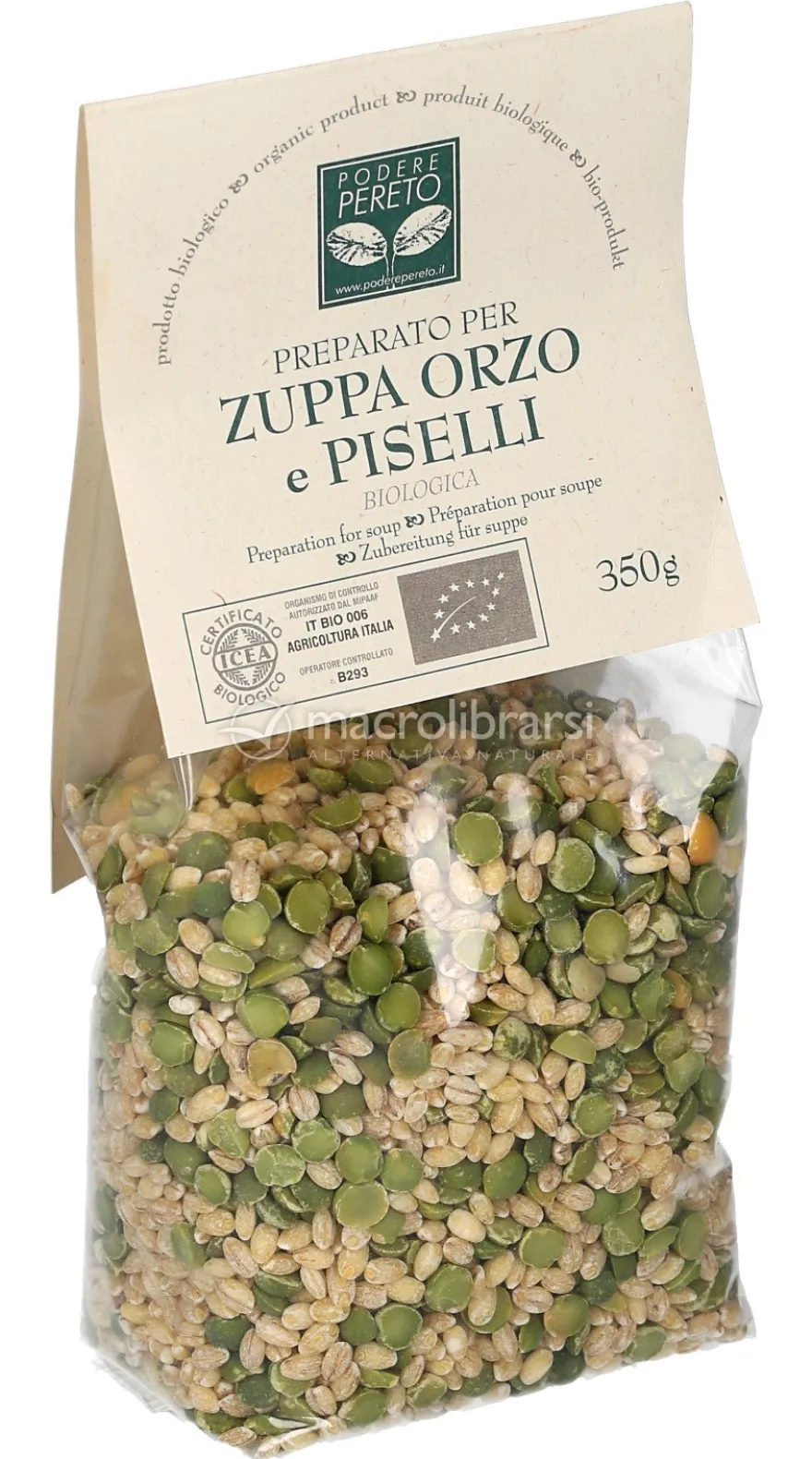 Preparato per Zuppa Orzo e Piselli