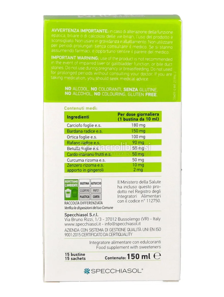 Primum Depurativo - Gusto Lime - 15 Bustine