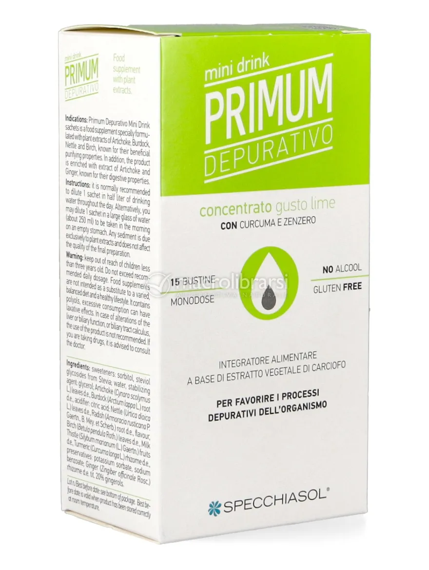 Primum Depurativo - Gusto Lime - 15 Bustine