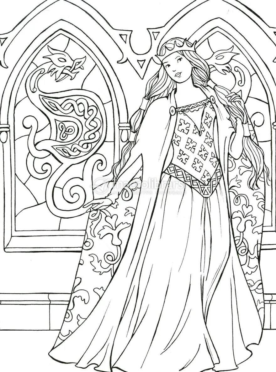 Principesse da Colorare