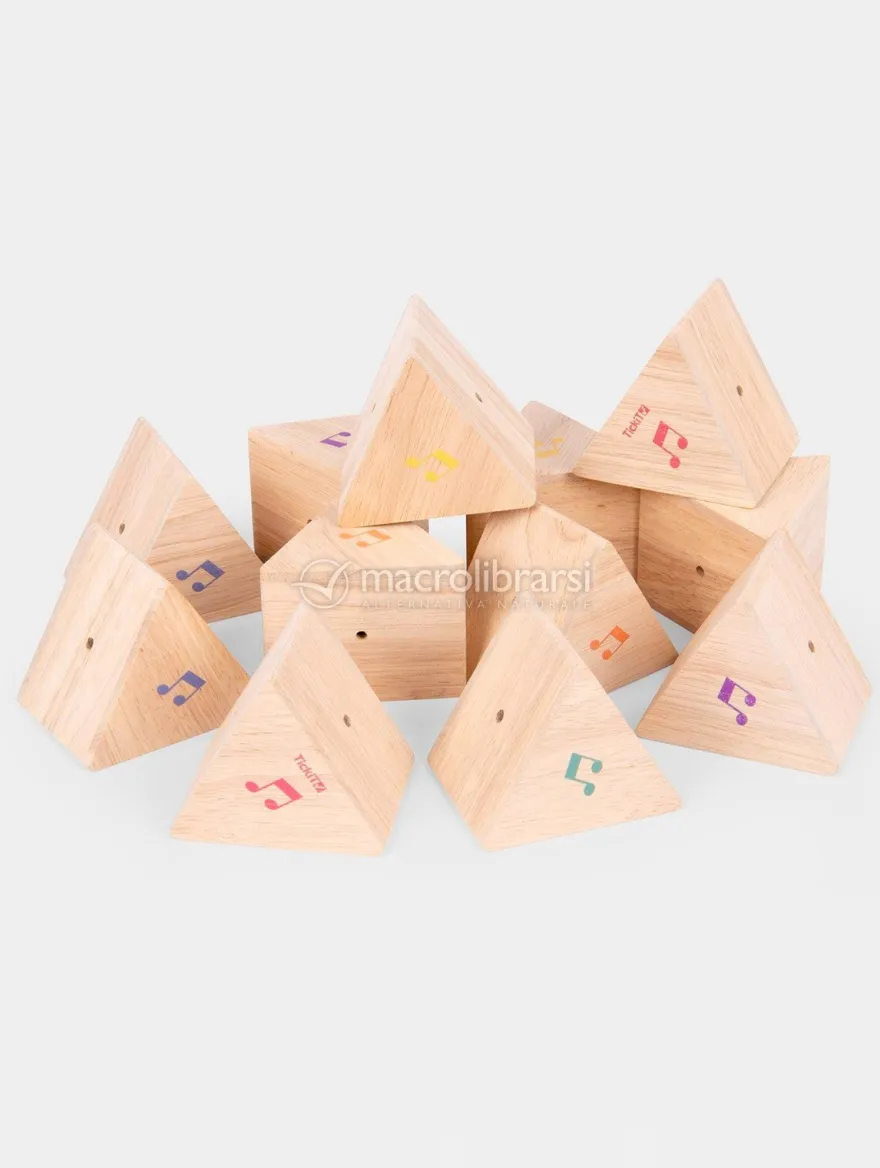 Prismi Sonori in Legno Naturale