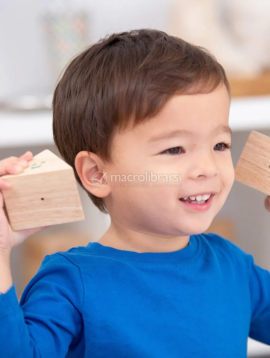 Prismi Sonori in Legno Naturale