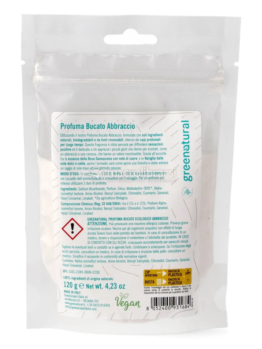 Profuma Bucato Abbraccio - Vaniglia e Rosa Damascena