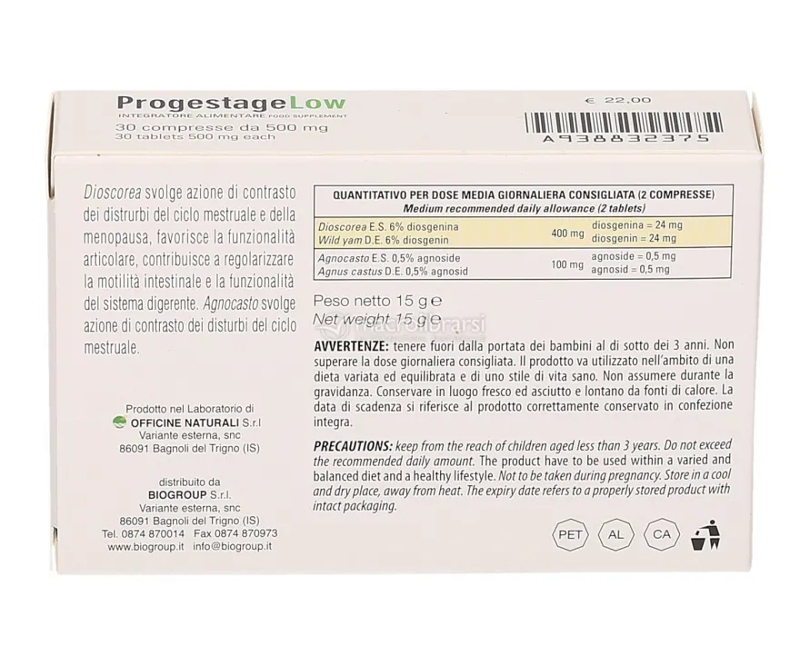Progestage Low