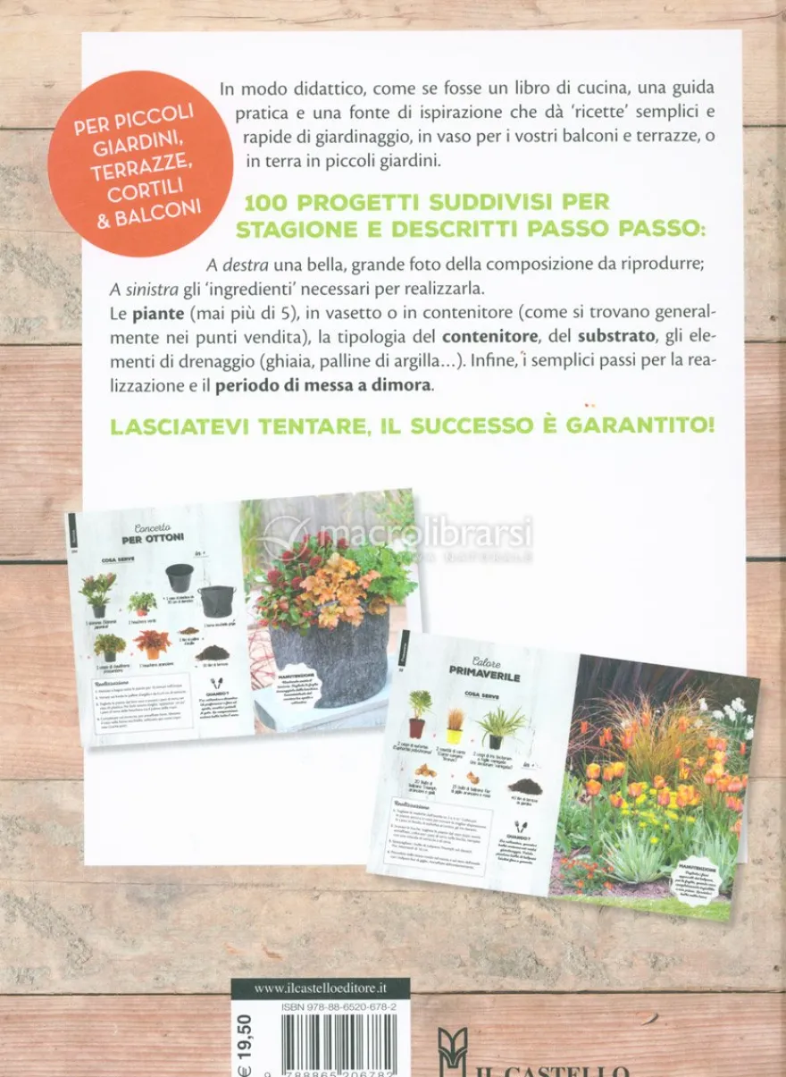 100 Progetti di Giardinaggio Semplicissimi