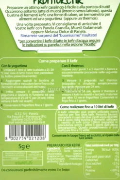 Pronto Kefir Biologico - 1 Bustina