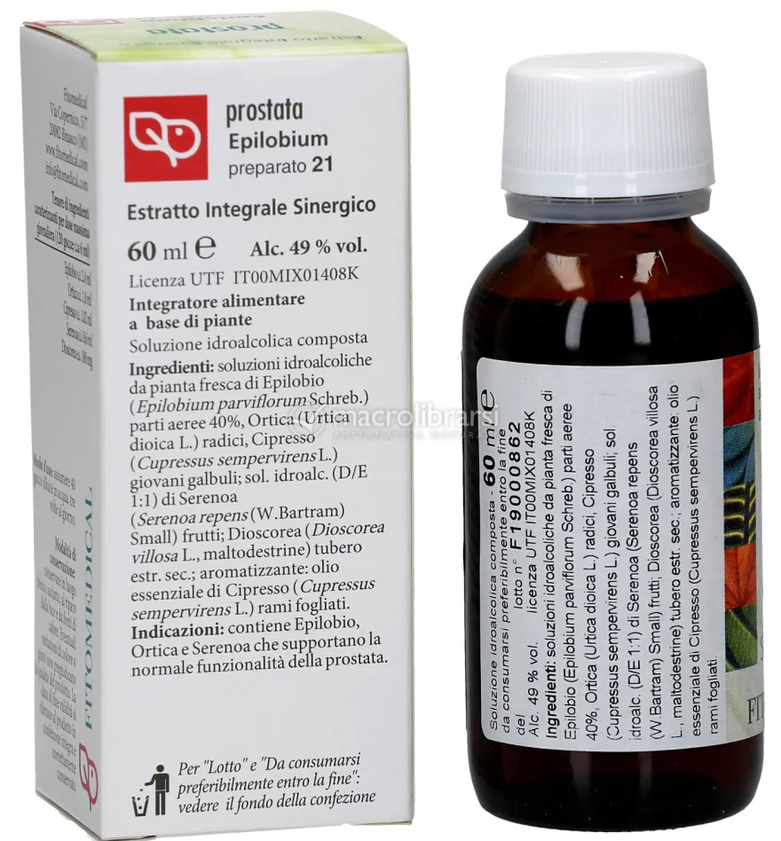 Prostata - Epilobium - Estratto Integrale Sinergico