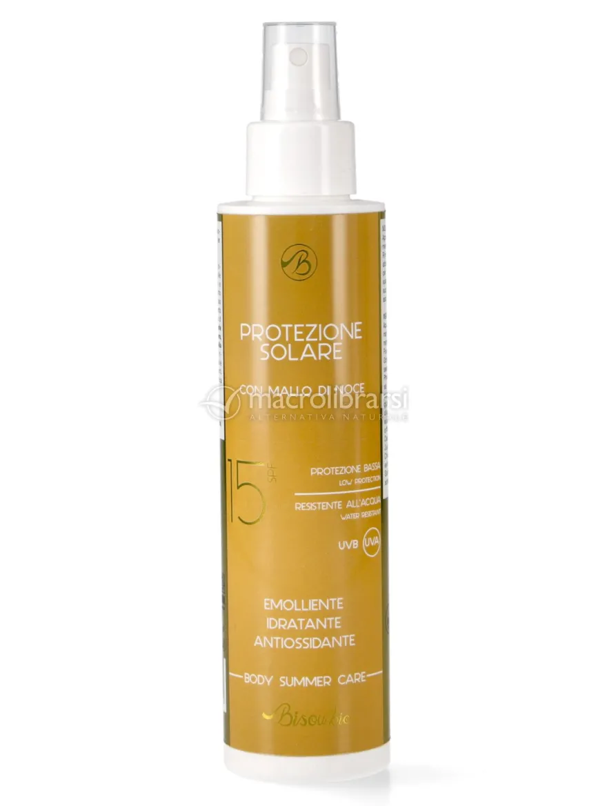 Protezione Solare con Mallo di Noce SPF 15