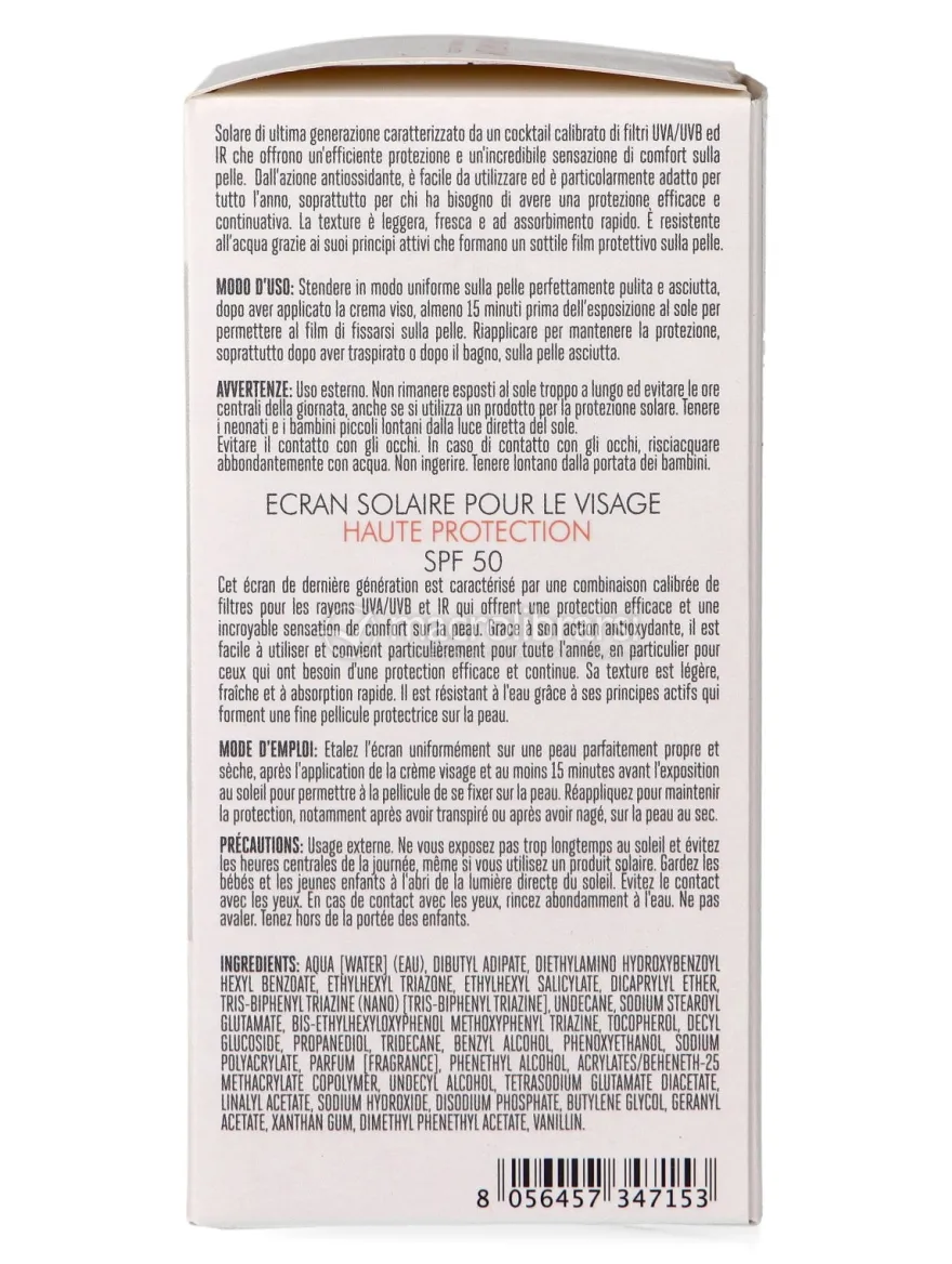 Protezione Solare Viso SPF 50 - Step 10