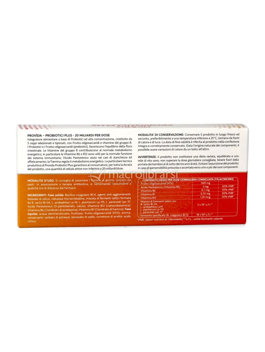 Provida Probiotici Plus - Flaconcini