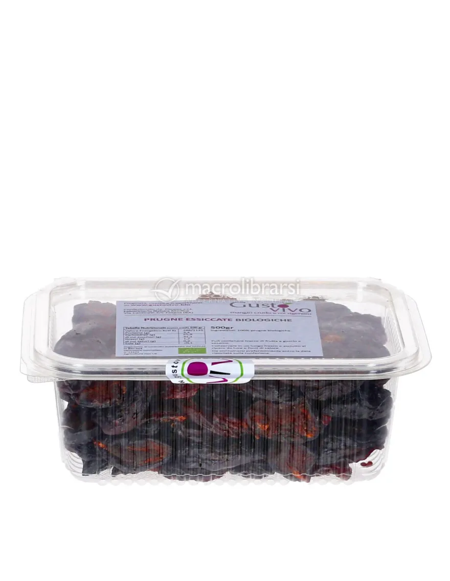 Prugne Essiccate Bio Senza Nocciolo
