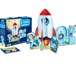 Puzzle Gigante 3D Il Razzo Lunare